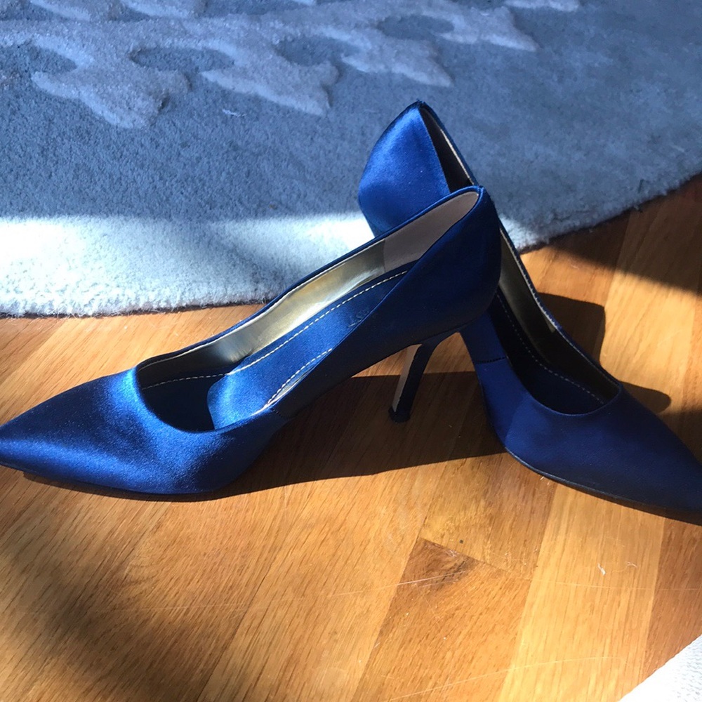 Nine West Satin Heels